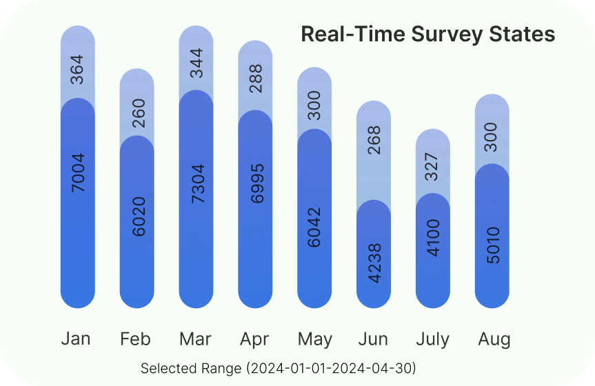 Real-Time Survey States