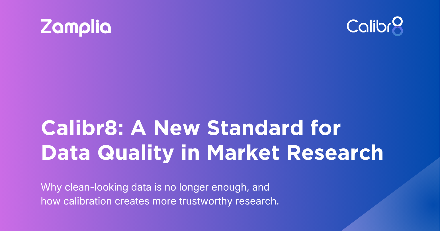 Calibr8: A New Standard for Data Quality in Market Research